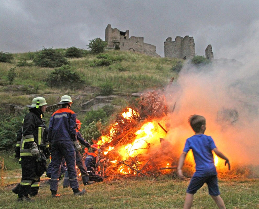 Johannisfeuer des OWV Flossenbrg 2016