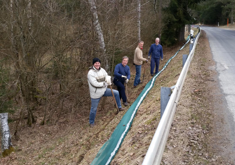Krtenschutzzaun 2016