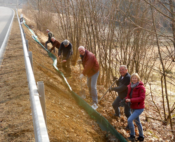 18.03.2022 Krtenschutzzaun Gaisweiher